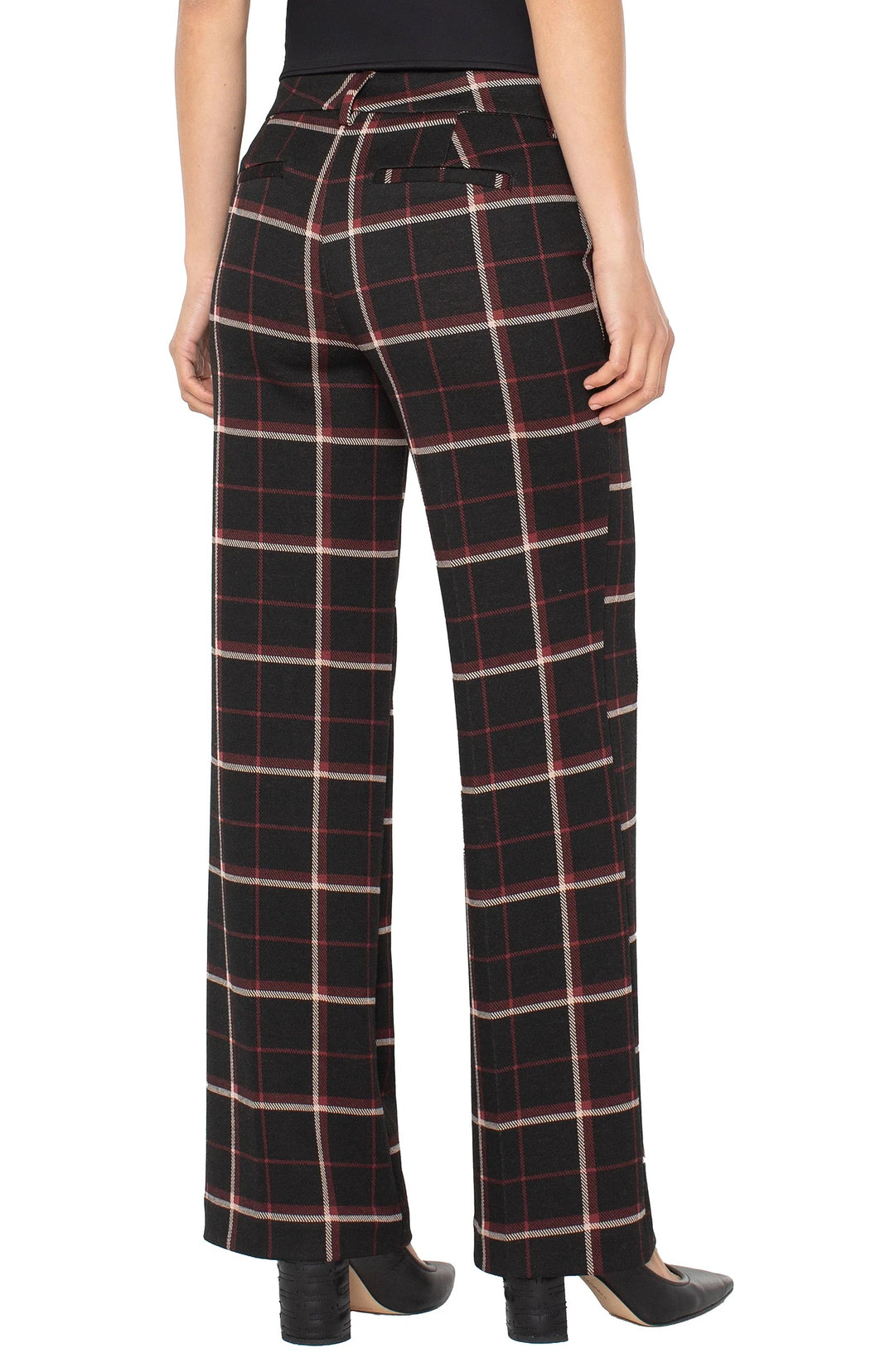 Kelsey 31" Plaid Trouser