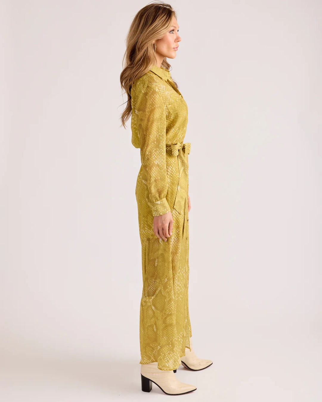 Vesper Python Dress