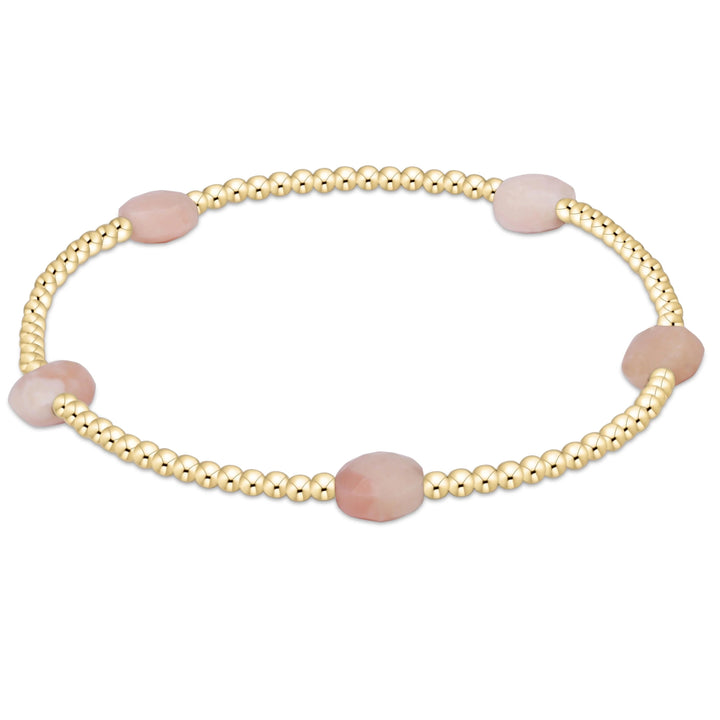 Admire Small Gem 2mm Gold Bracelets