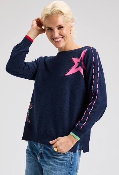 Threaded Star Sweater