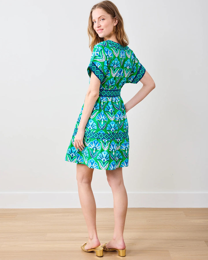 Atlantic Geo Floral Dress