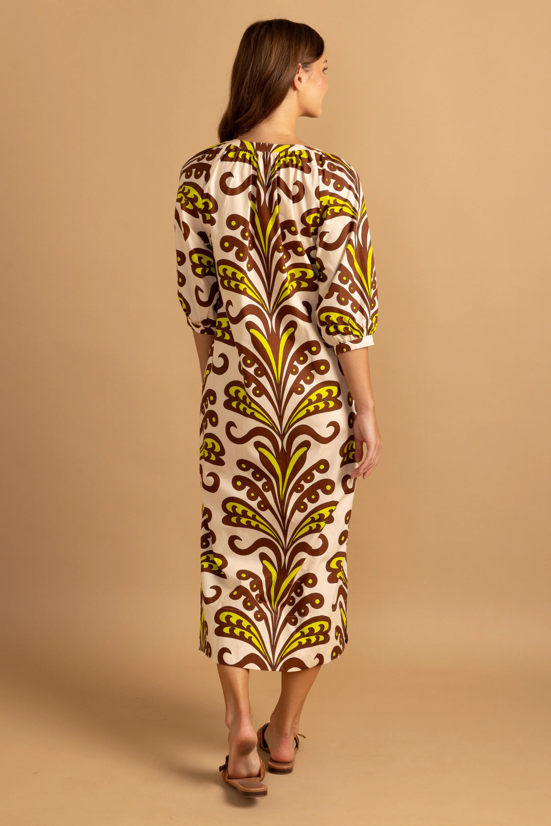 Madeleine Ornament Midi Dress