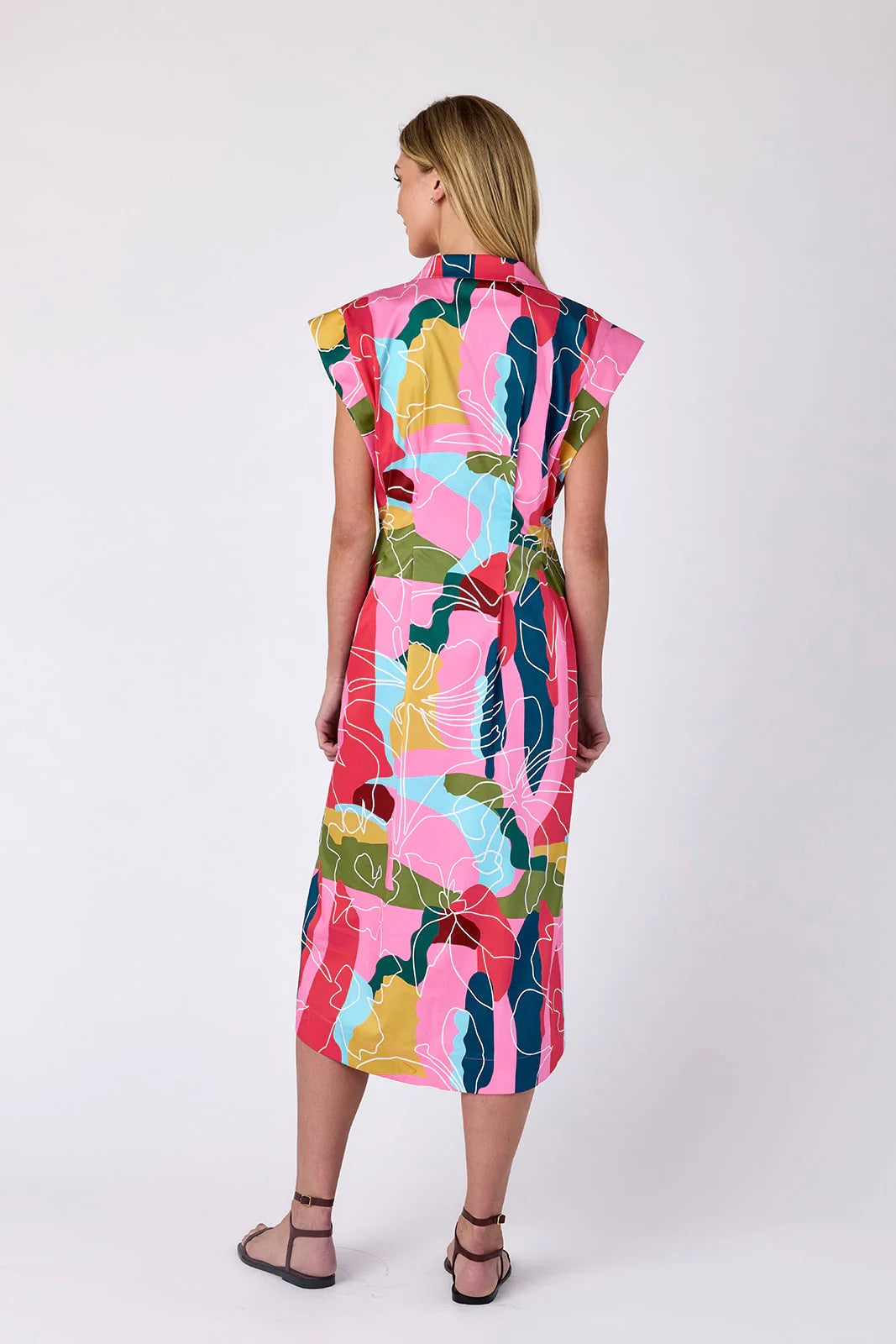 Qunicy Dress In Floral Whimsey