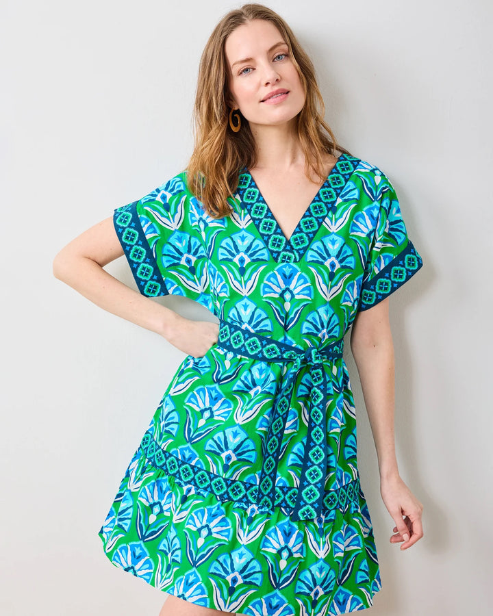 Atlantic Geo Floral Dress
