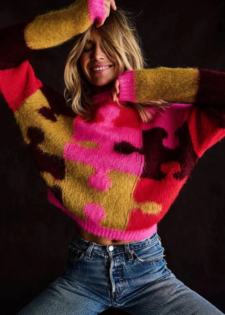 Puzzled Sweater