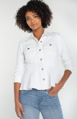 Fit & Flare Jean Jacket