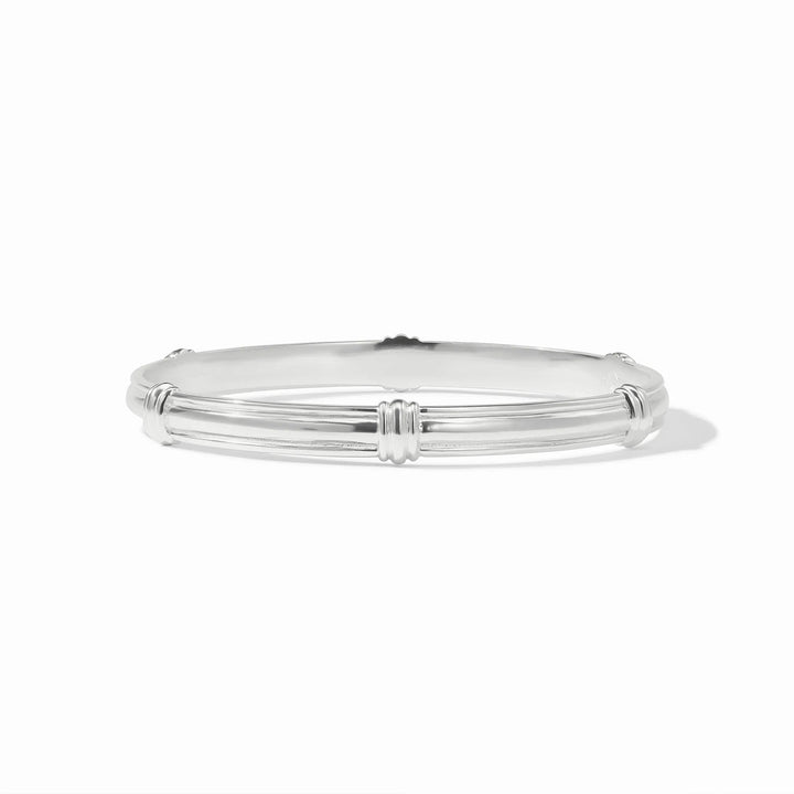 Julie Vos Portofino Stacking Bangle set featuring gold-toned, layered bangles with elegant, minimalist design for stylish accessories.