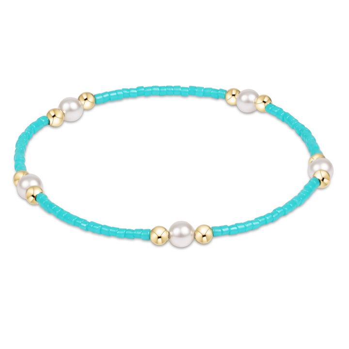 Enewton Hope Purpose Pearl Bracelet featuring elegant white pearls and a stylish design for accessories.