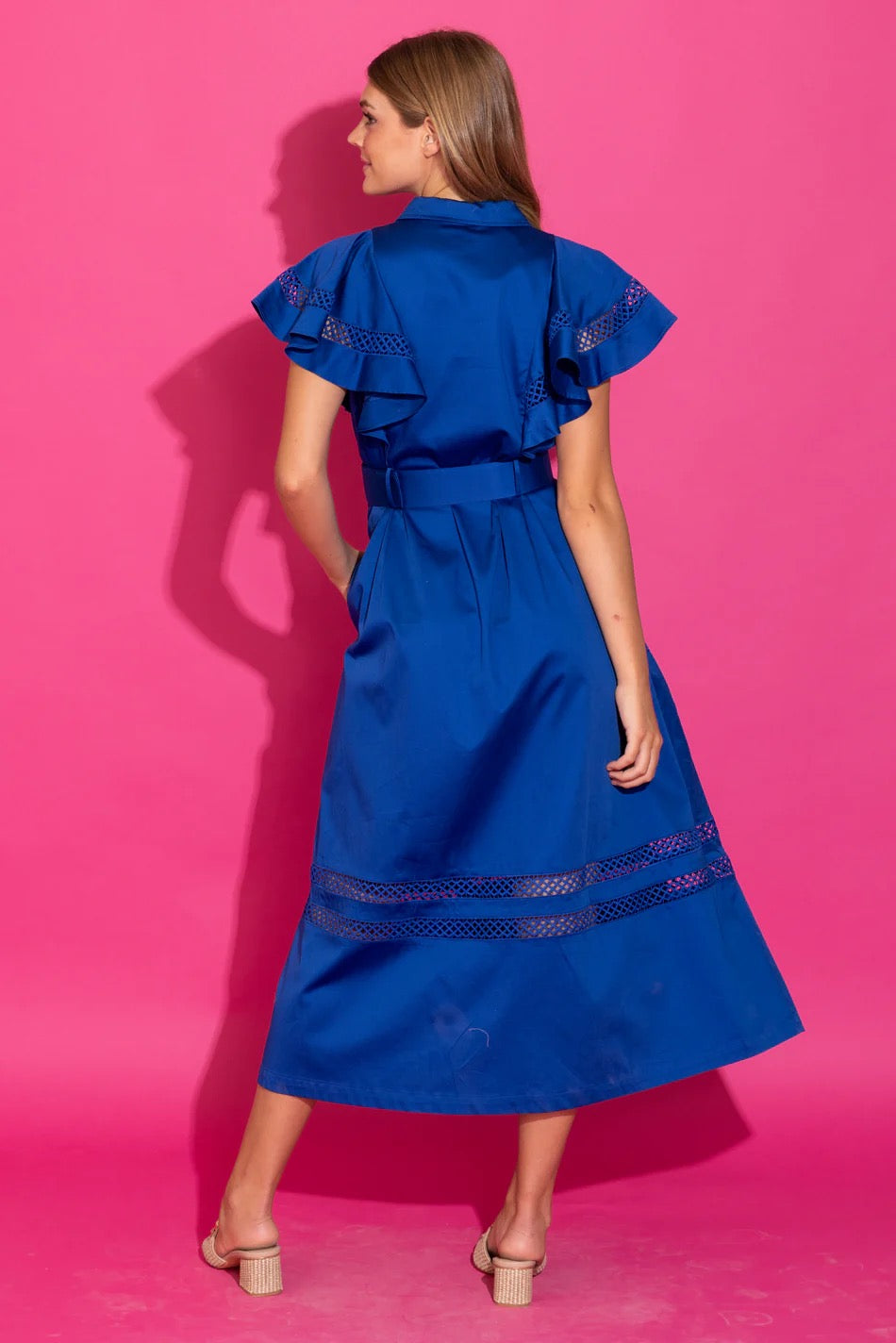 Rose Marine dress from Alden Adair Collection, featuring a stylish, elegant dress with floral pattern and feminine design.