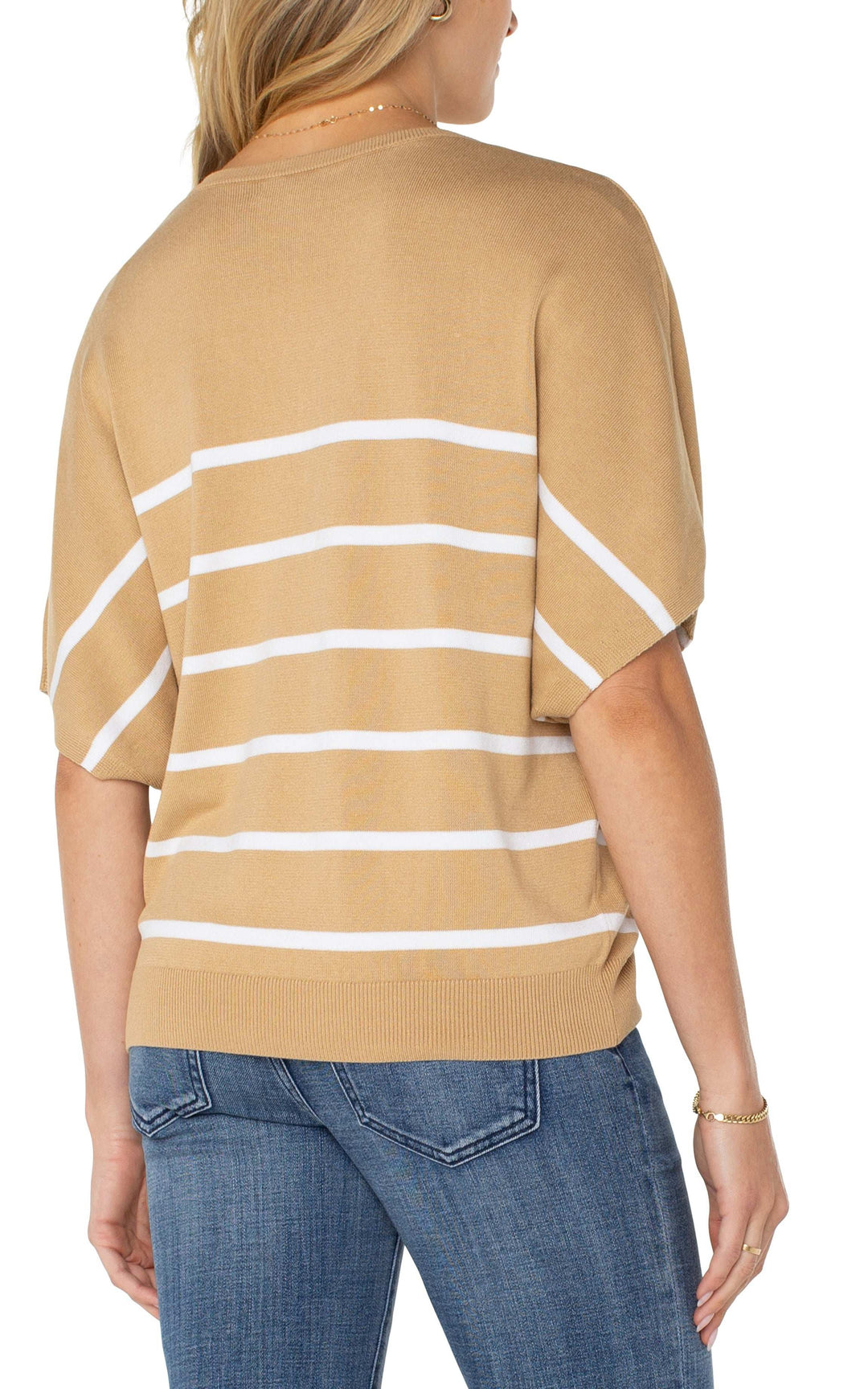 Dolman Short Sleeve Sweater
