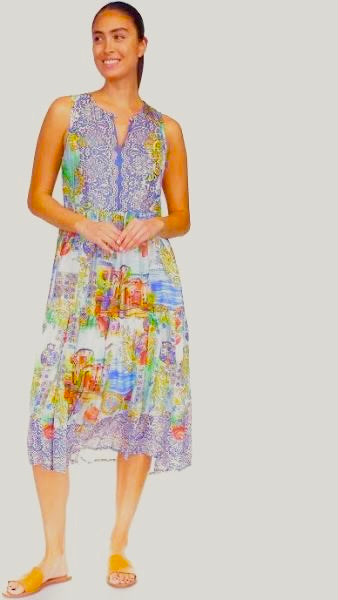 Tabitha Christy Blue Dress