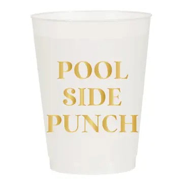 Frosted Cups - set of 10