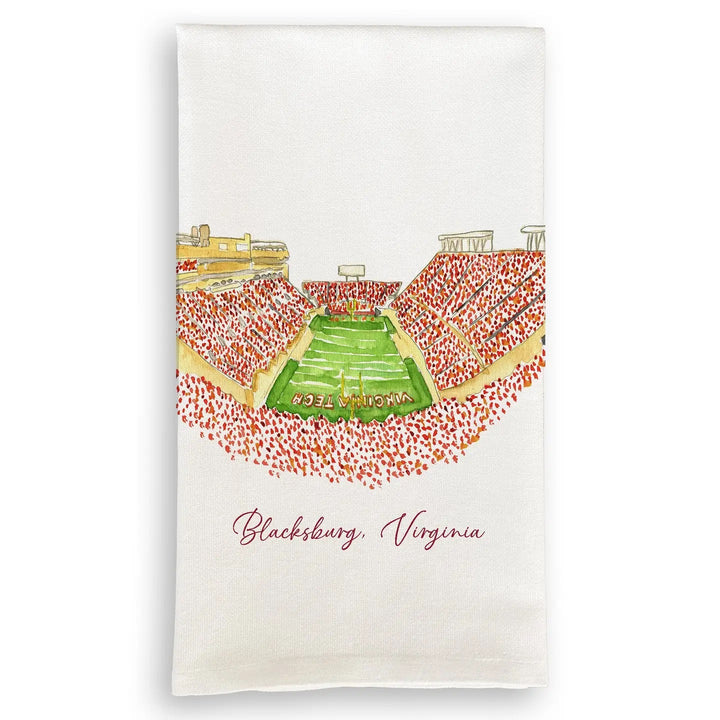 College Dish Towel