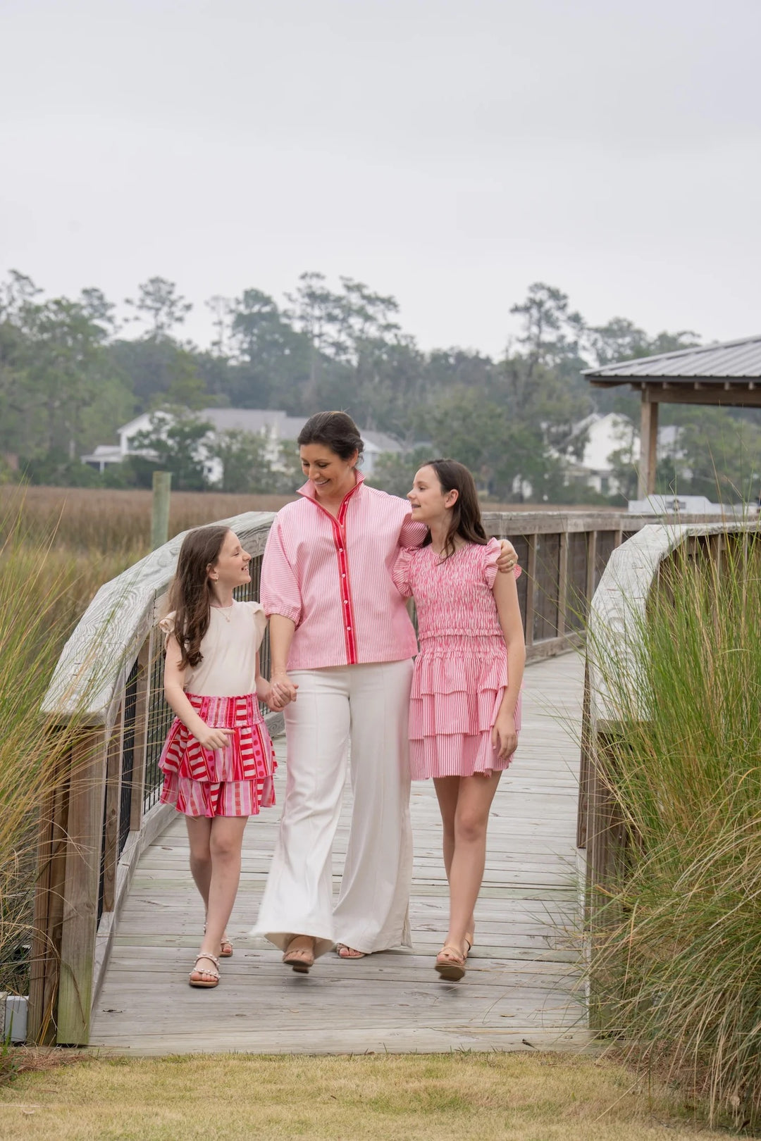 Carnation Stripe Bonny Top