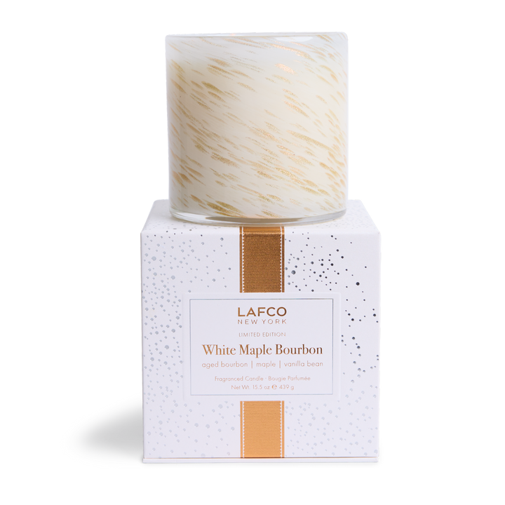 LAFCO White Maple Bourbon Signature Candle 15.5oz