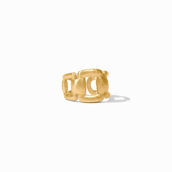 Julie Vos Sahara Ring in gold, a stylish accessories piece with intricate design and elegant finish.