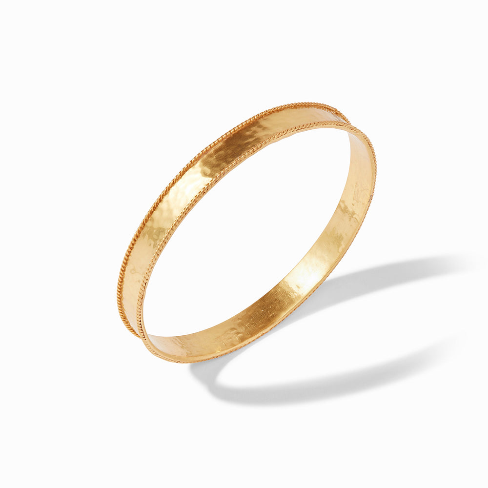 Julie Vos Savoy Bangle in gold, alternate view.