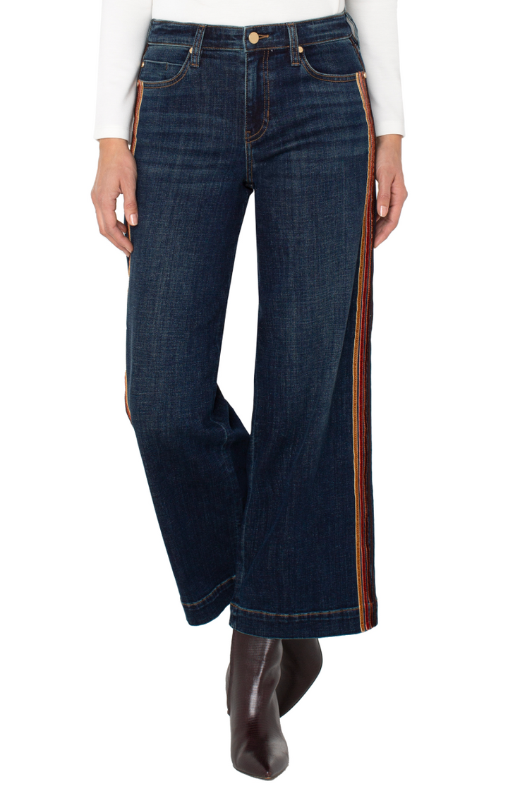 Stride 28" Velvet Trim Jean