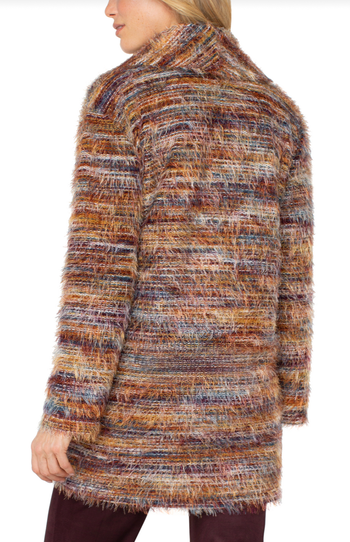 Feather Fall Open Cardigan