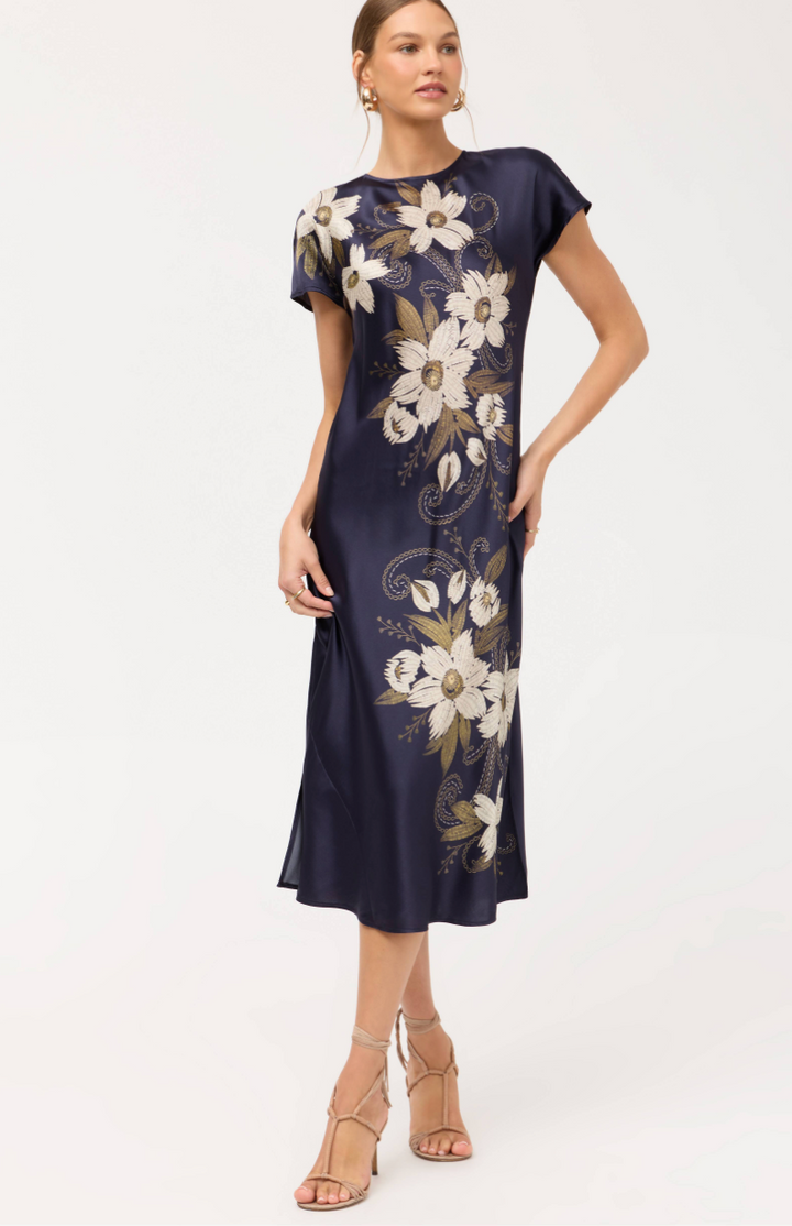 Corinthe Bias Dolman Dress