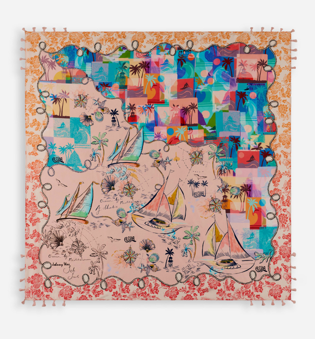 Marina Silk Scarf