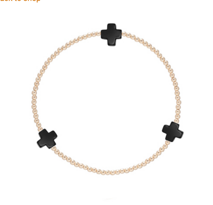 Signature Cross 2mm Bracelet Gold