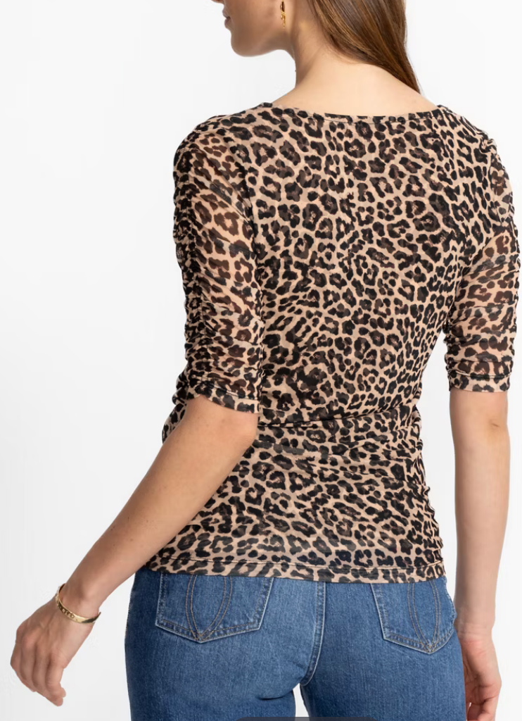 Ruch Sleeve Mesh Top