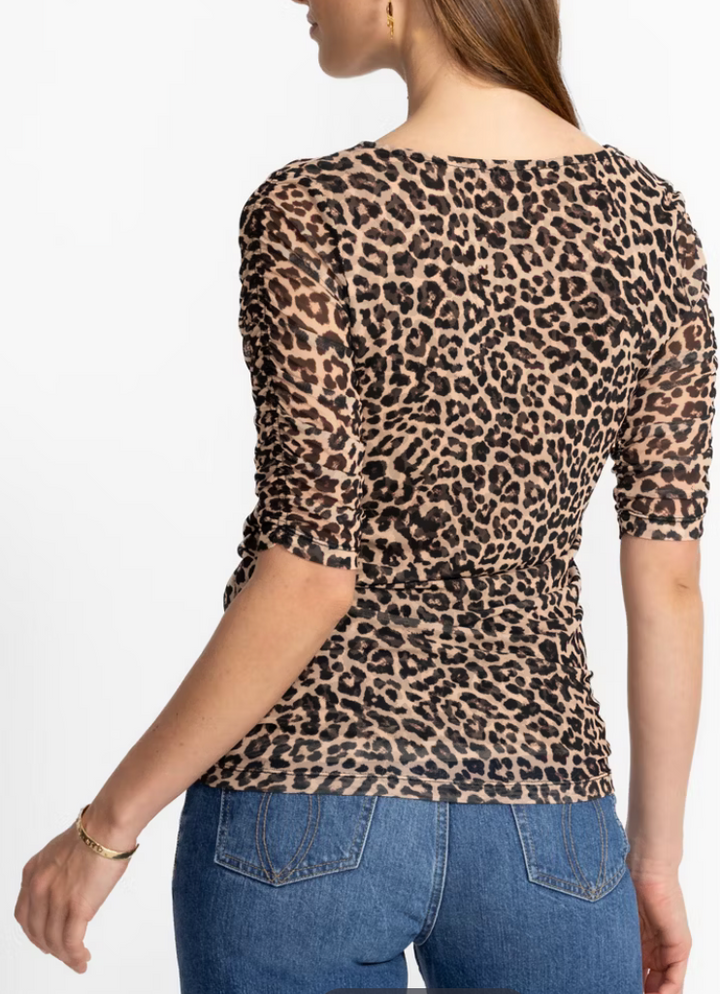 Ruch Sleeve Mesh Top