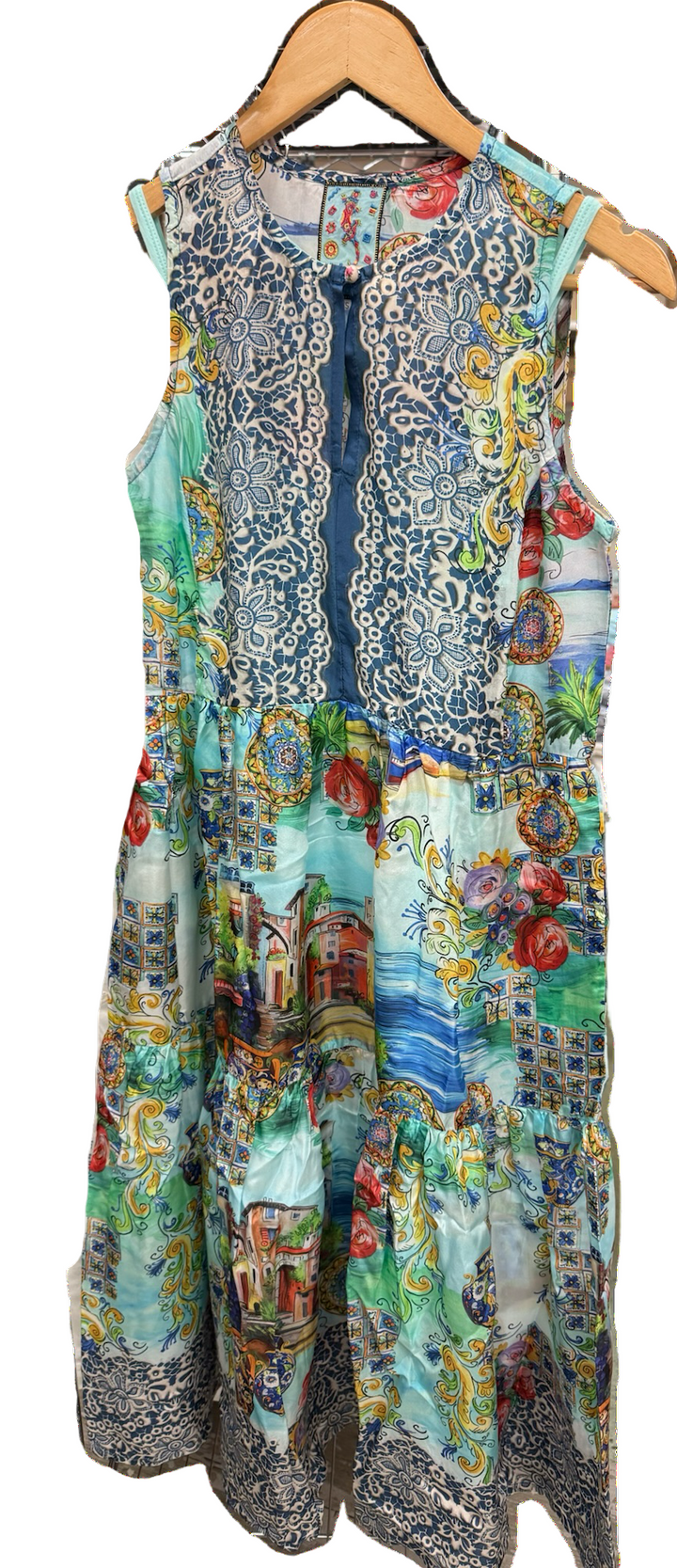 Tabitha Christy Blue Dress