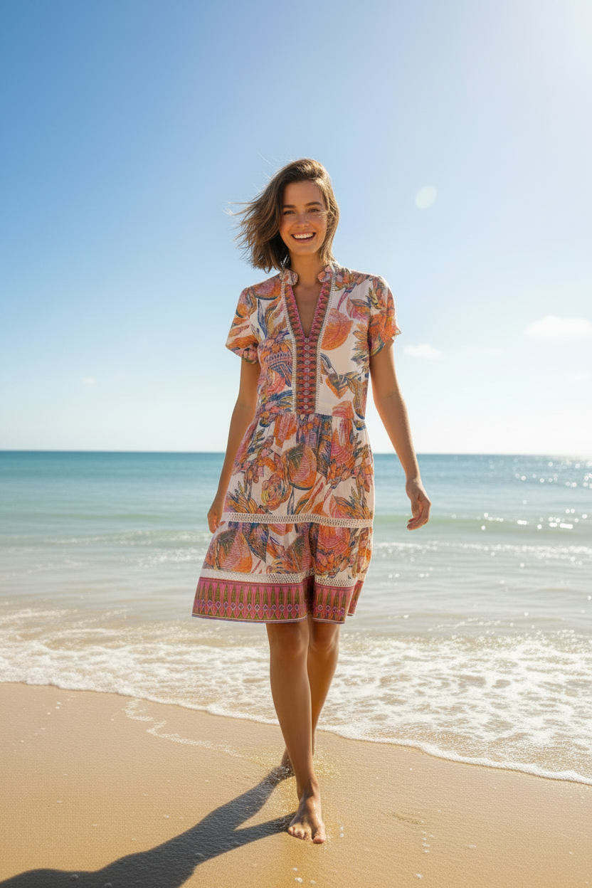 Alison SS Nusa Garden Dress