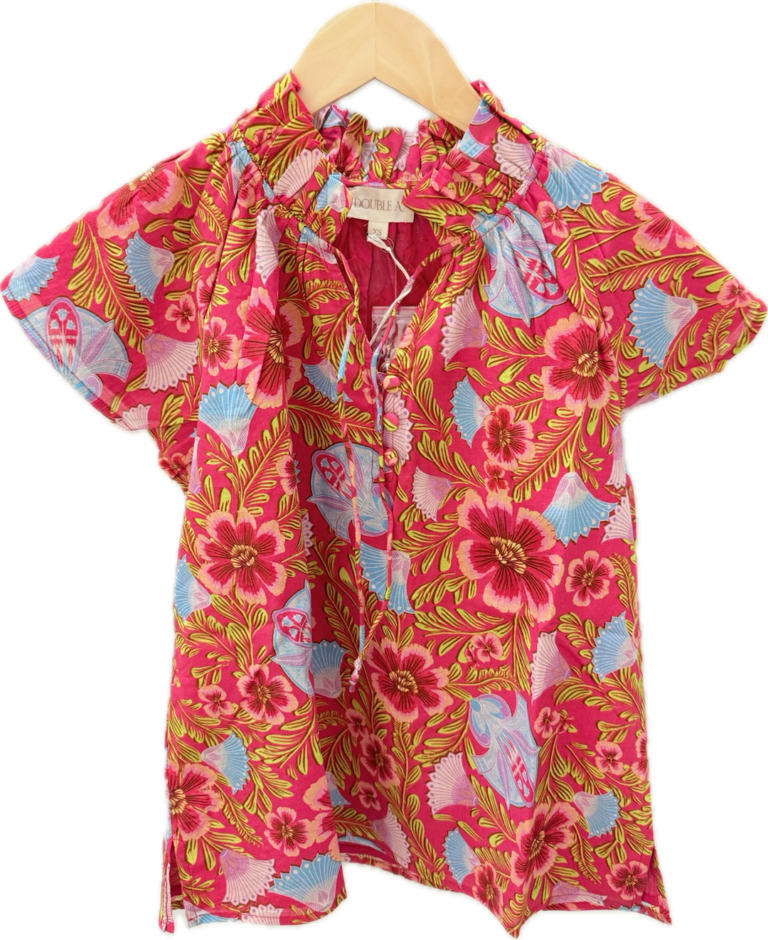Retro Floral Em Top