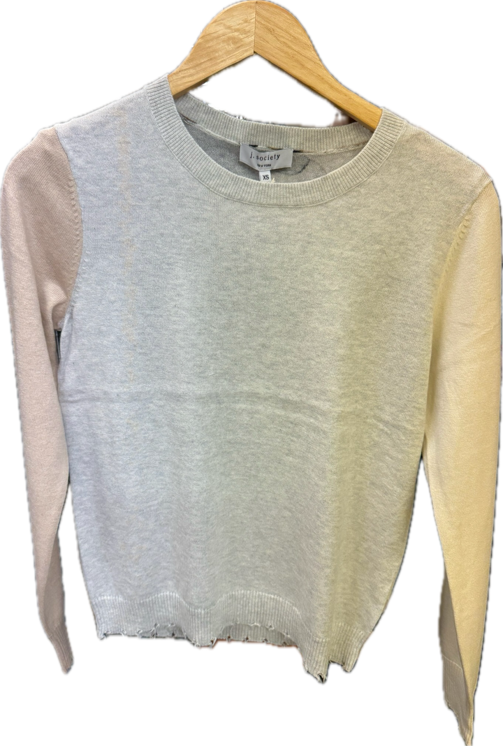 Neutral Camo Back Sweater