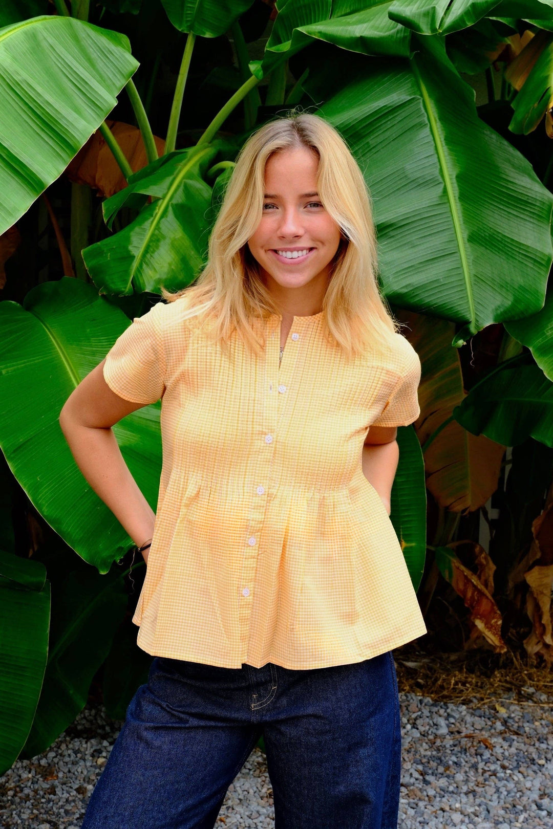 Melon Window Pane Top