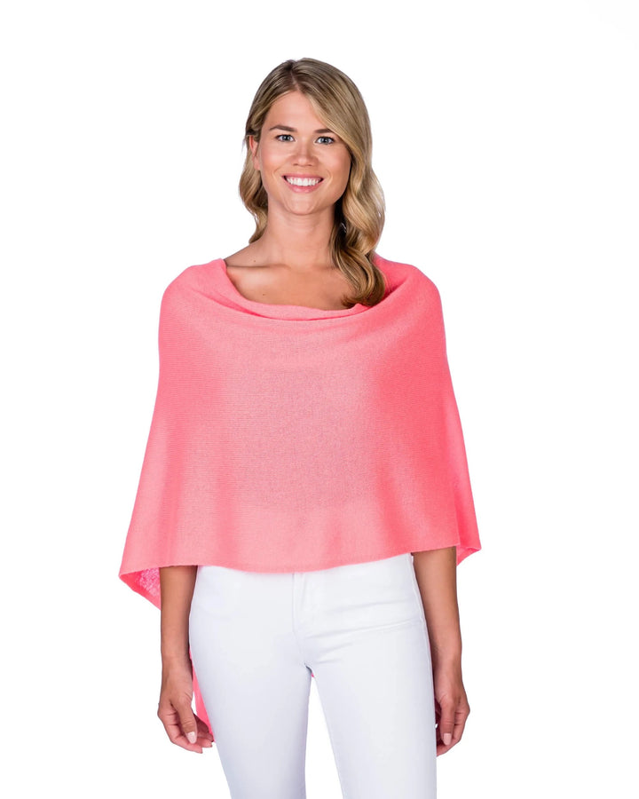 Alashan Cashmere soft cashmere topper for tops, showcasing luxurious fabric and elegant drape on a neutral background.