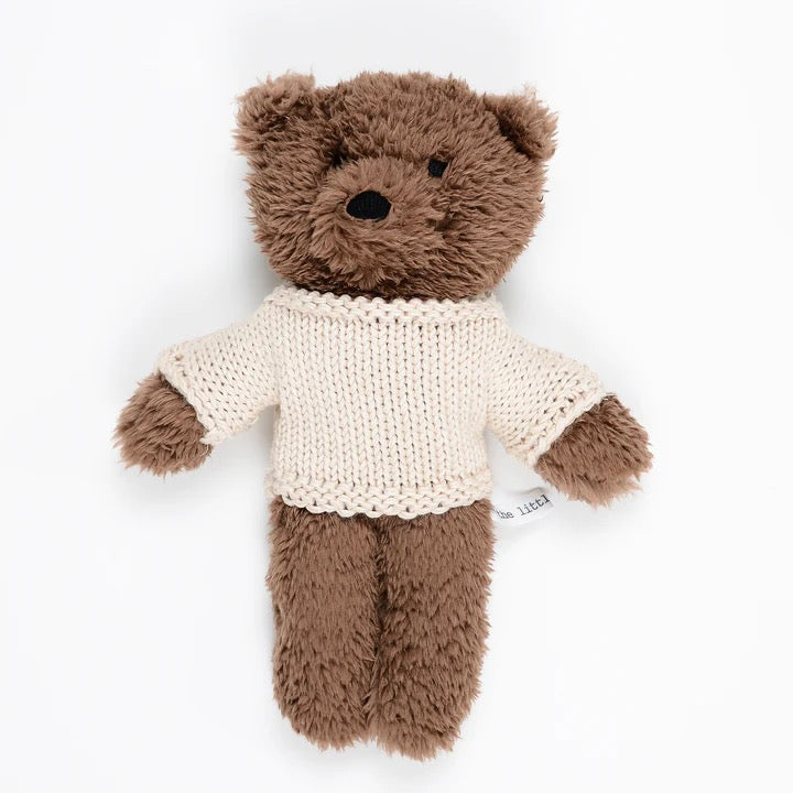 Soft Milo stuffed bear from And The Little Dog Laughed, a cuddly plush gift for children and collectors.
