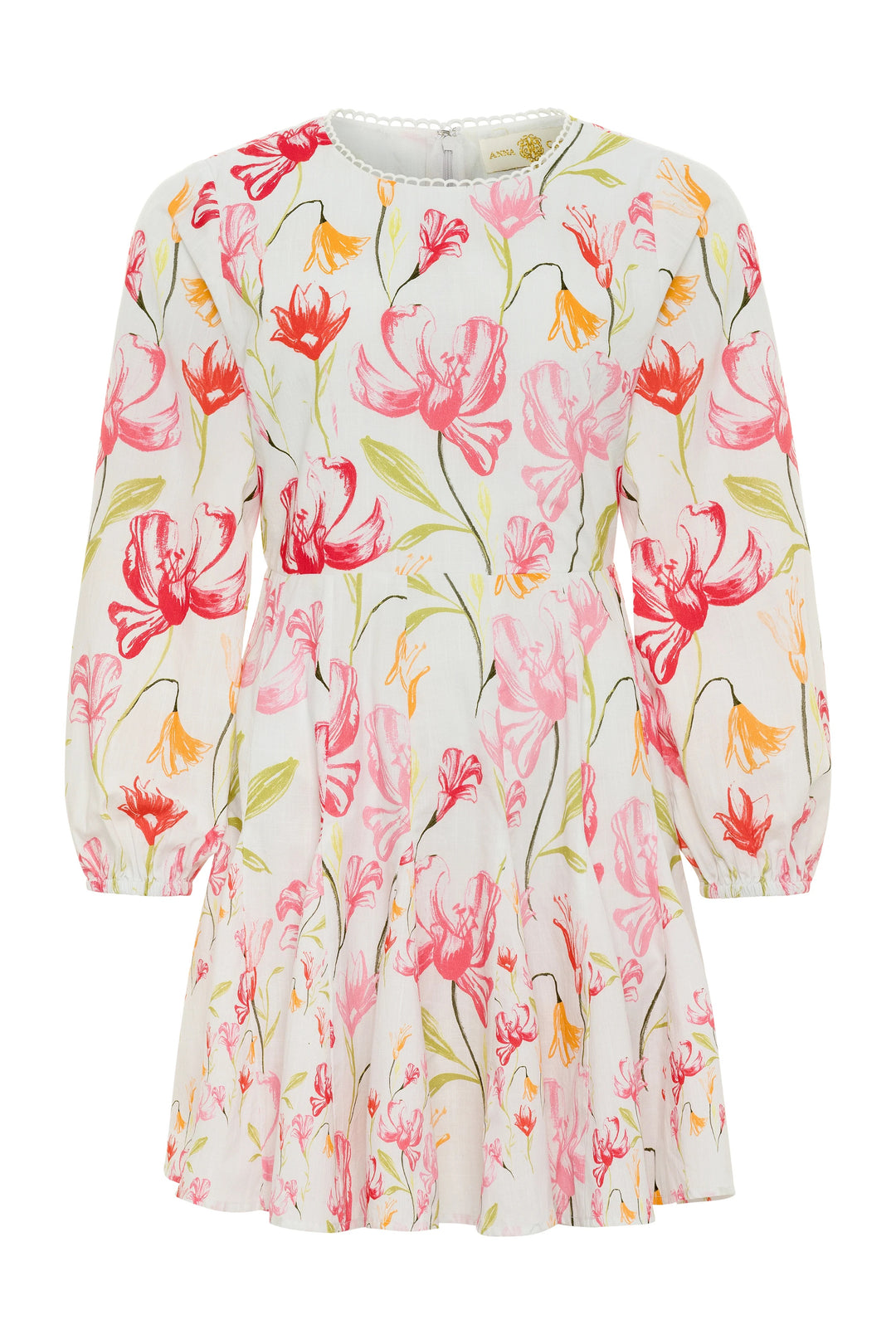 Pink Lily Dress by Anna Cate featuring a flowy design, soft fabric, and floral pattern perfect for spring and summer occasions.