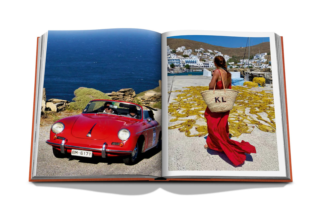 Assouline Greek Islands book with elegant cover design, perfect for home decor and inspiring travel enthusiasts.