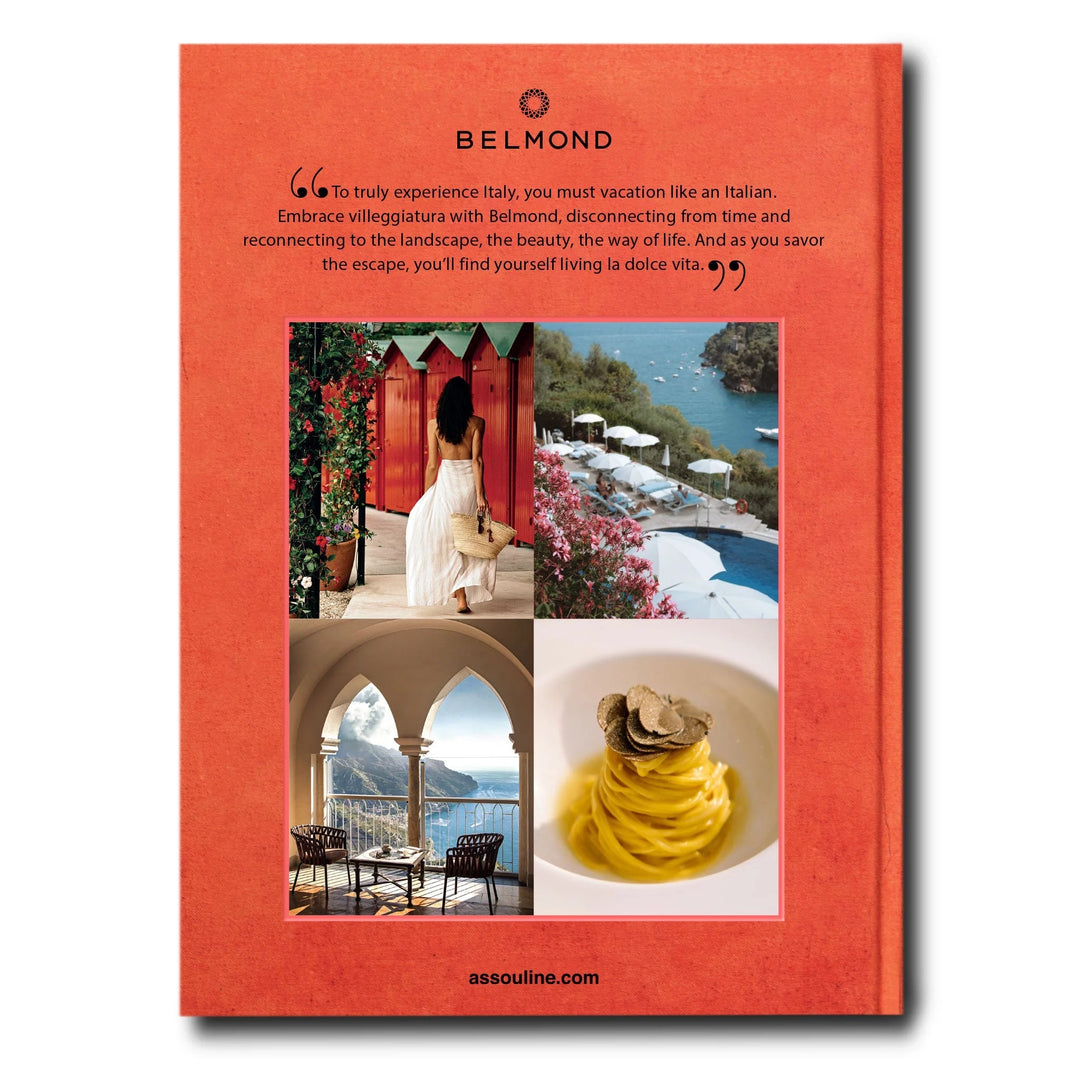 Assouline Villeggiatura Italian summer vacation home interior with stylish furniture and sunlit decor.