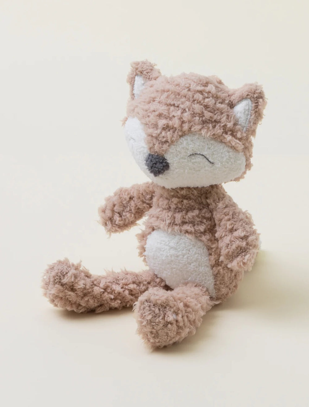 Barefoot Dreams Cozychic Fox Buddie plush baby toy for ages 3+ featuring a soft, cozy fox design perfect for cuddling.