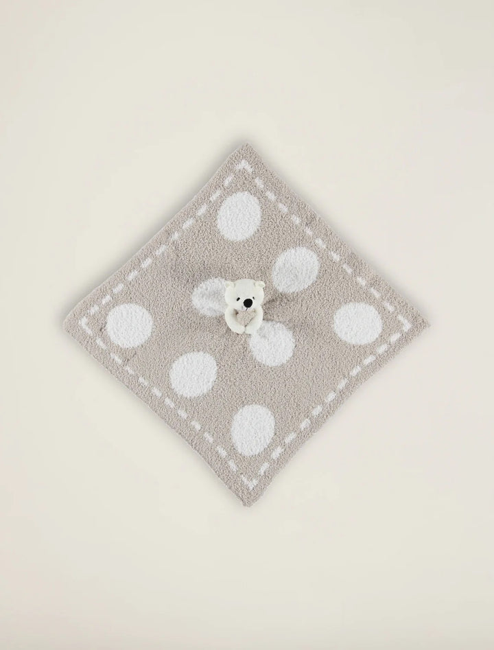 Soft baby Dream Buddie by Barefoot Dreams with plush fabric, perfect for comforting and cuddling.