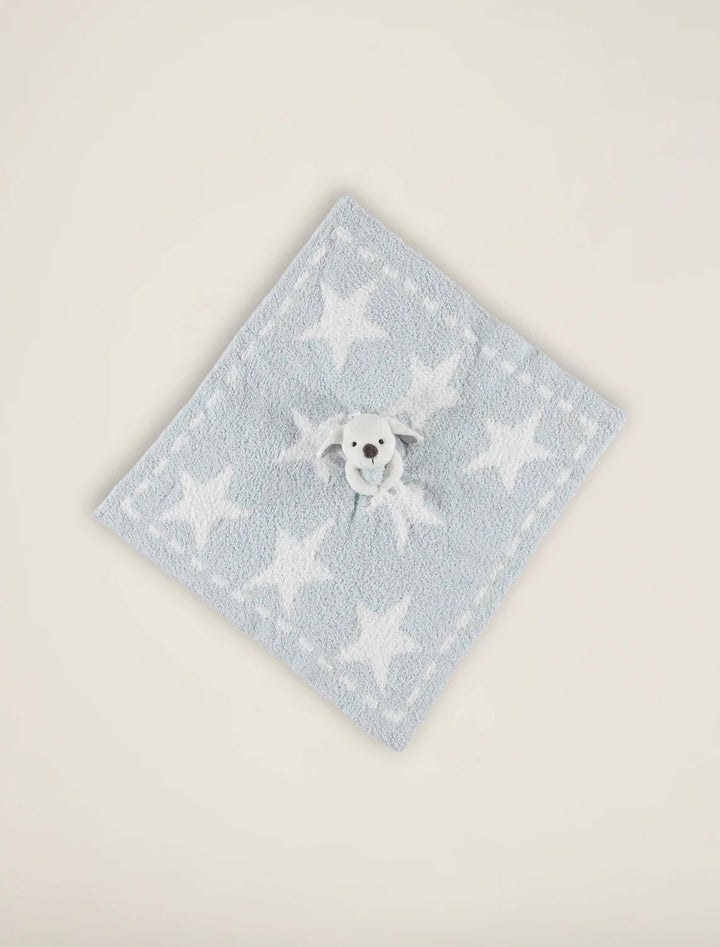 Soft baby Dream Buddie by Barefoot Dreams with plush fabric, perfect for cuddling and providing comfort.