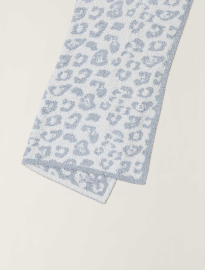 Barefoot Dreams In The Wild baby blanket gift, soft and cozy with a nature-inspired pattern, perfect for wrapping new arrivals.