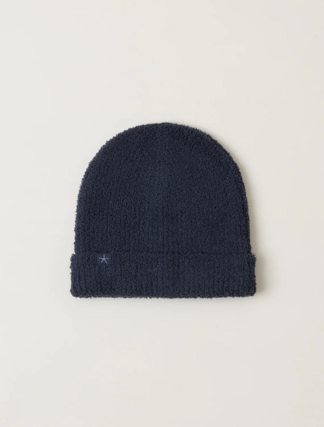 Cozy Chic Ribbed Beanie by Barefoot Dreams, soft knit hat with ribbed texture, ideal for warmth and stylish comfort.