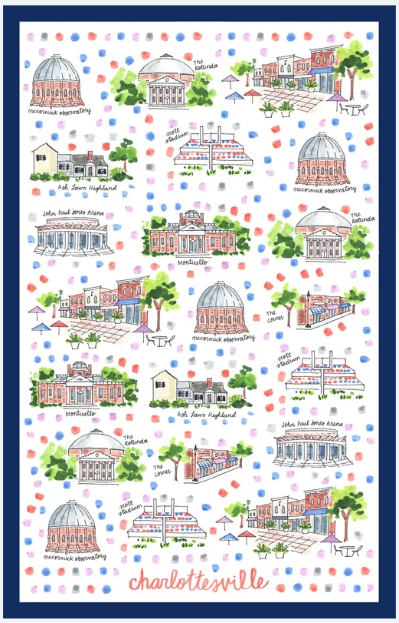 Charlottesville Tea Towel