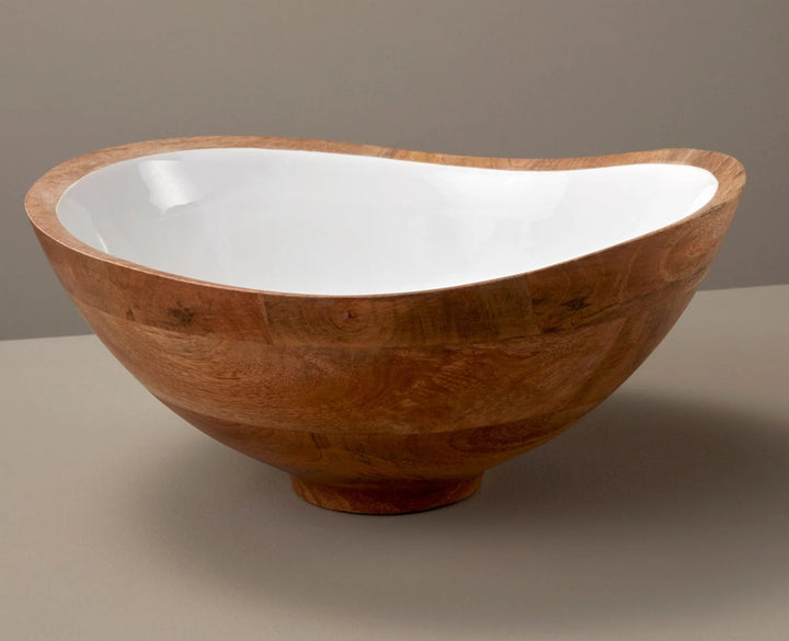 Large Sardam bowl from Be Home, a stylish ceramic home decor piece with a smooth finish and rounded shape.