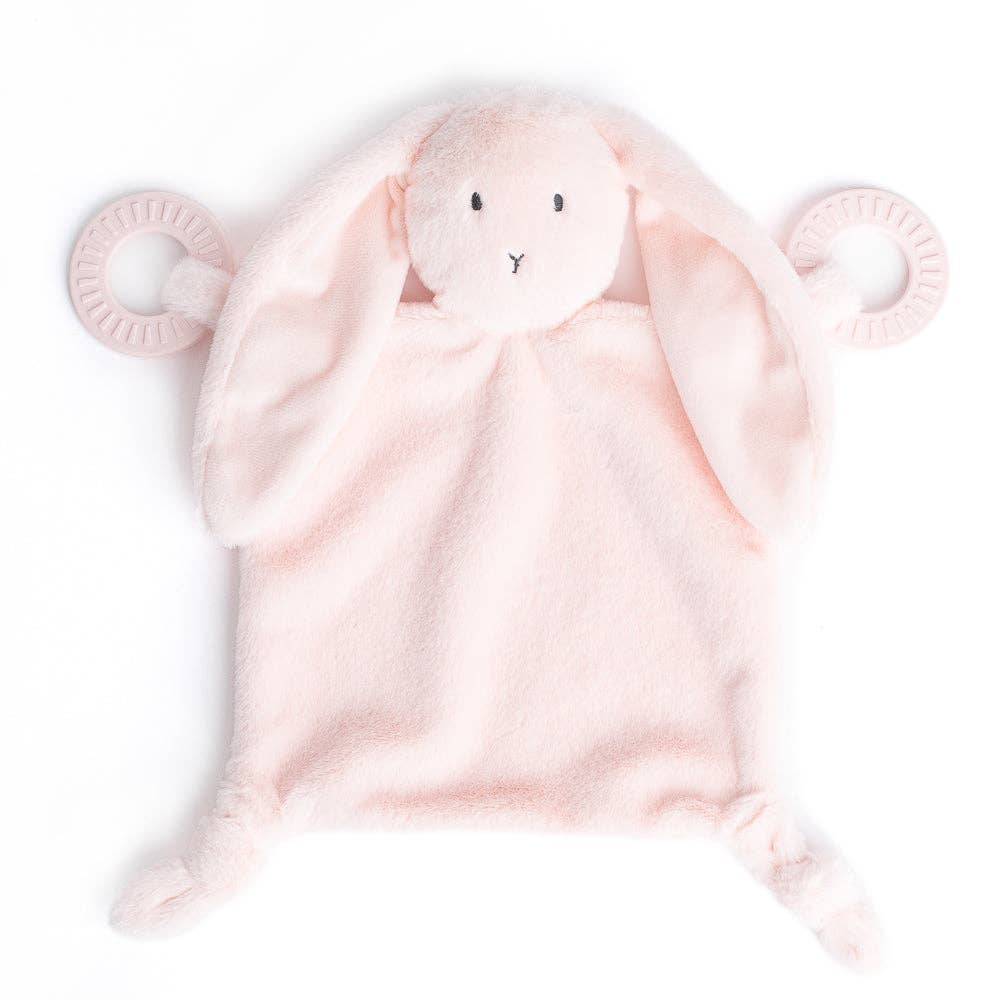 Bella Tunno Teether Buddy Betty the Bunny, soft silicone teether with bunny shape for infants, colorful and child-friendly design.