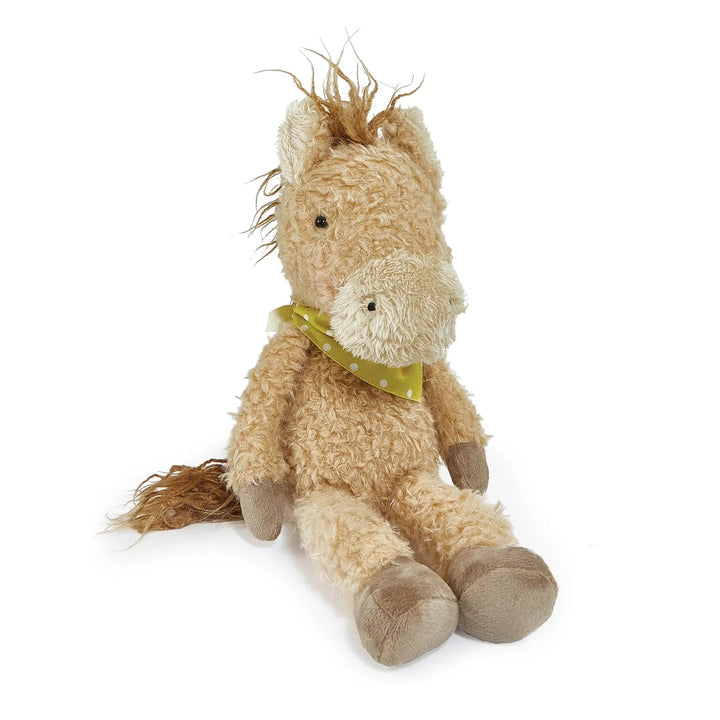 Soft baby pony plush toy by Bunnies by the Bay, featuring a cute, cuddly design perfect for infants and young children.