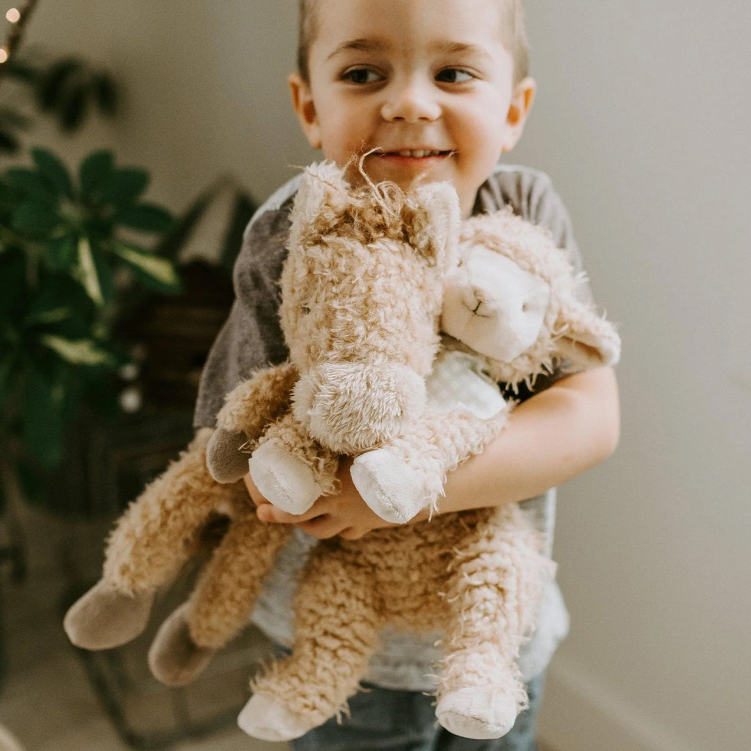 Soft Bunnies by the Bay Pony Boy baby plush toy with gentle colors and detailed stitching, perfect for infants and young children.