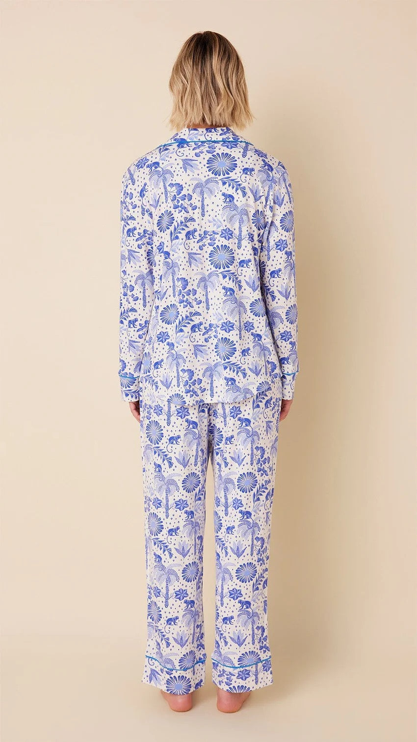 Cat's Pajamas Palerma Knit Pajamas loungewear set with cozy, soft fabric and a relaxed fit for comfortable home wear.