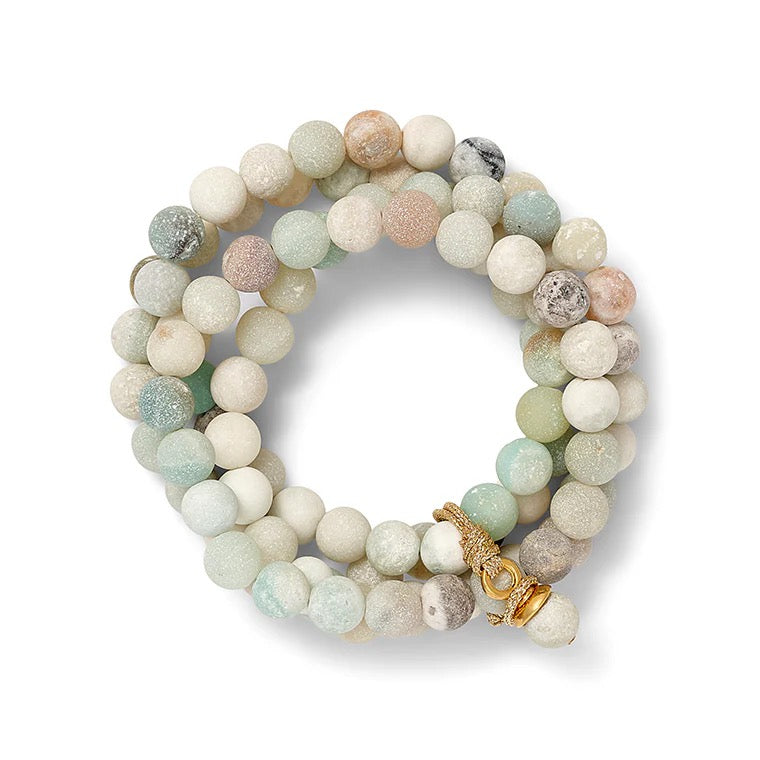 Beachy Cluster Stone Bracelet by Catherine Canino featuring colorful stones and a stylish accessory design